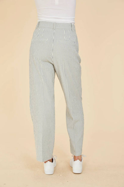 Striped Seer Sucker Pants