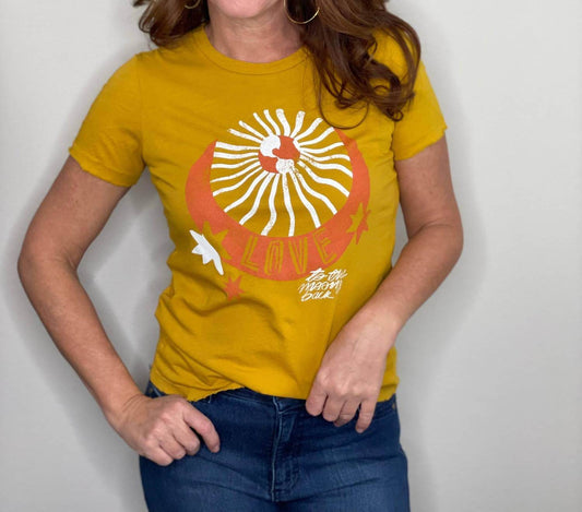 Dazey LA - Moon & Back Tee - Rack Hunt -