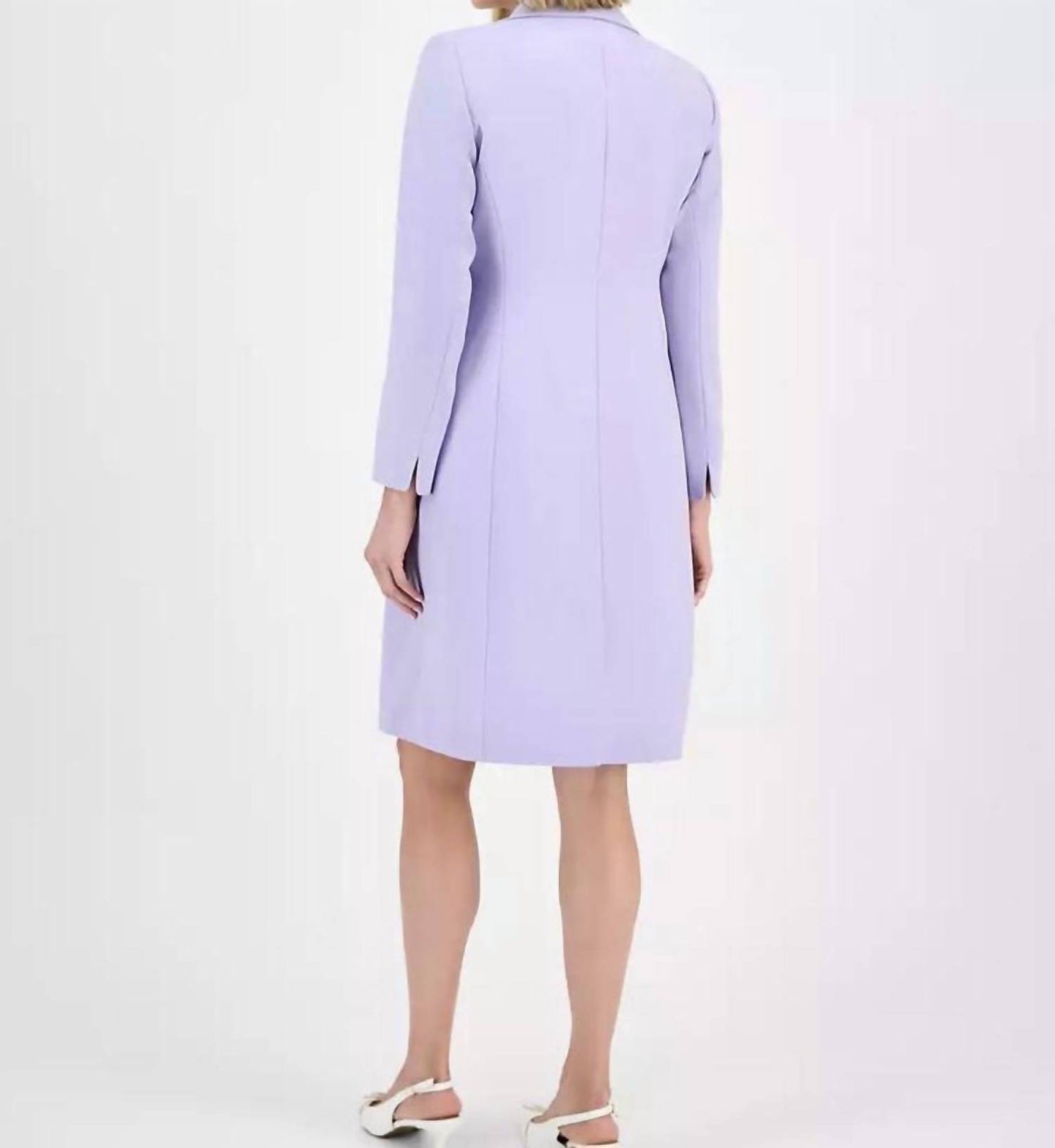 Sheath Dress And Long Matching Jacket Set