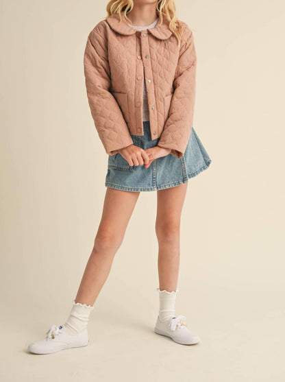 Girl's Drop Shoulder Jacket