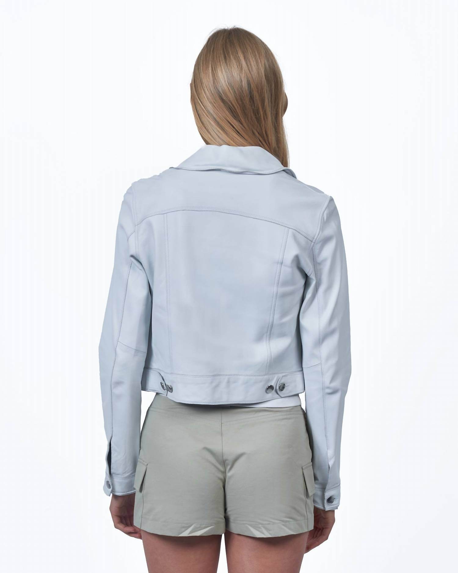 JKT NYC - Hayden Nailhead Leather Jacket - Rack Hunt