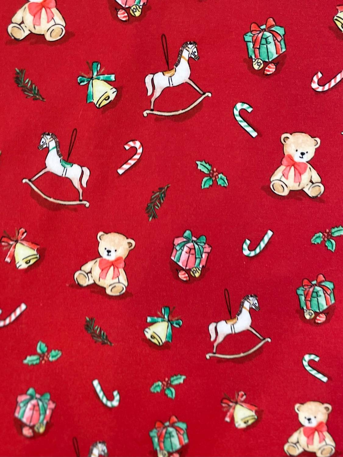 Kid's Joyful Christmas Printed Bubble With collar