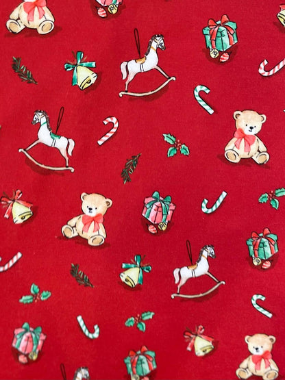 Kid's Joyful Christmas Printed Bubble With collar