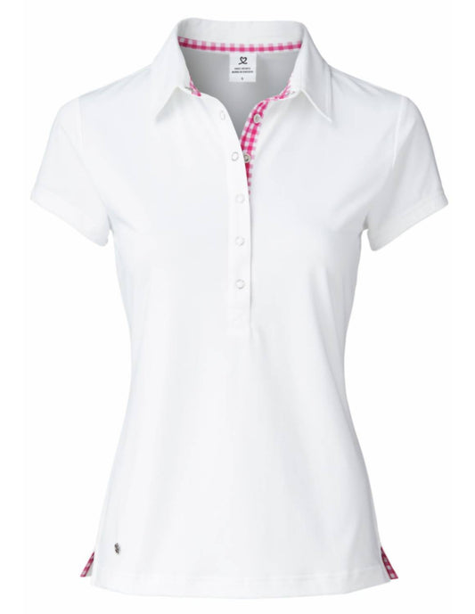 Dina Cap Sleeve Polo Shirt