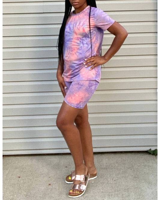 Cotton Candy Short Set