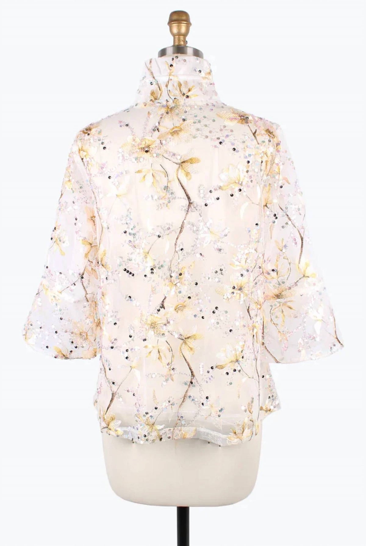 Floral Embroidered Jacket