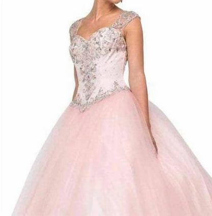 Bedazzled Sweetheart Ballgown