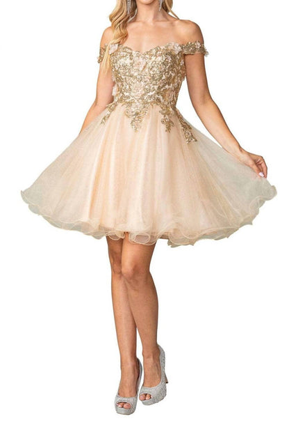Bodice Short Dress