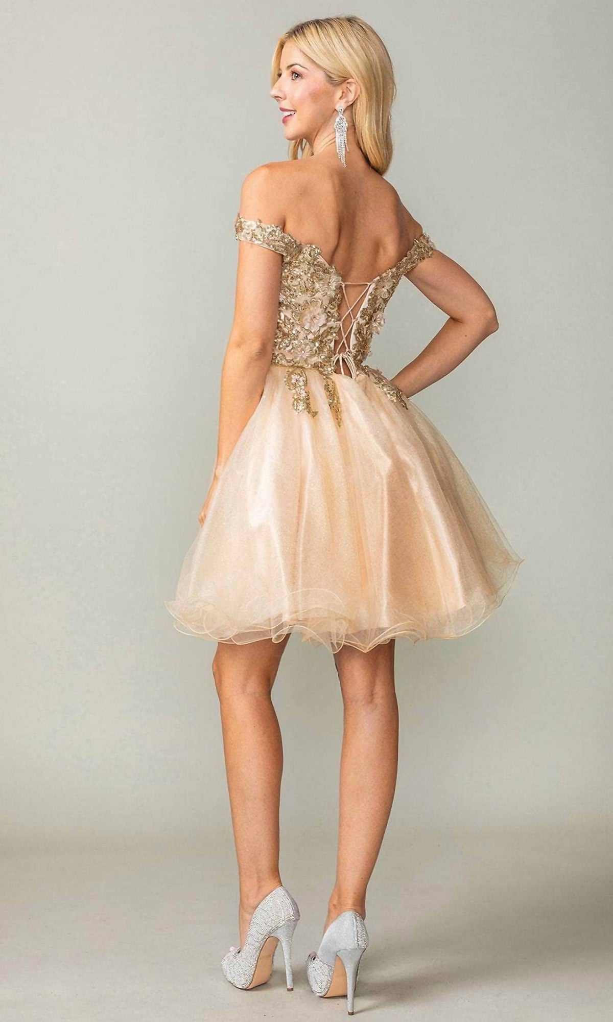 Bodice Short Dress
