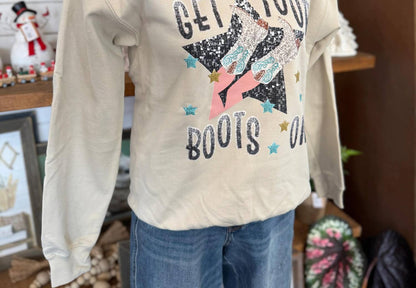 Get Your Boots On Sweatshirt