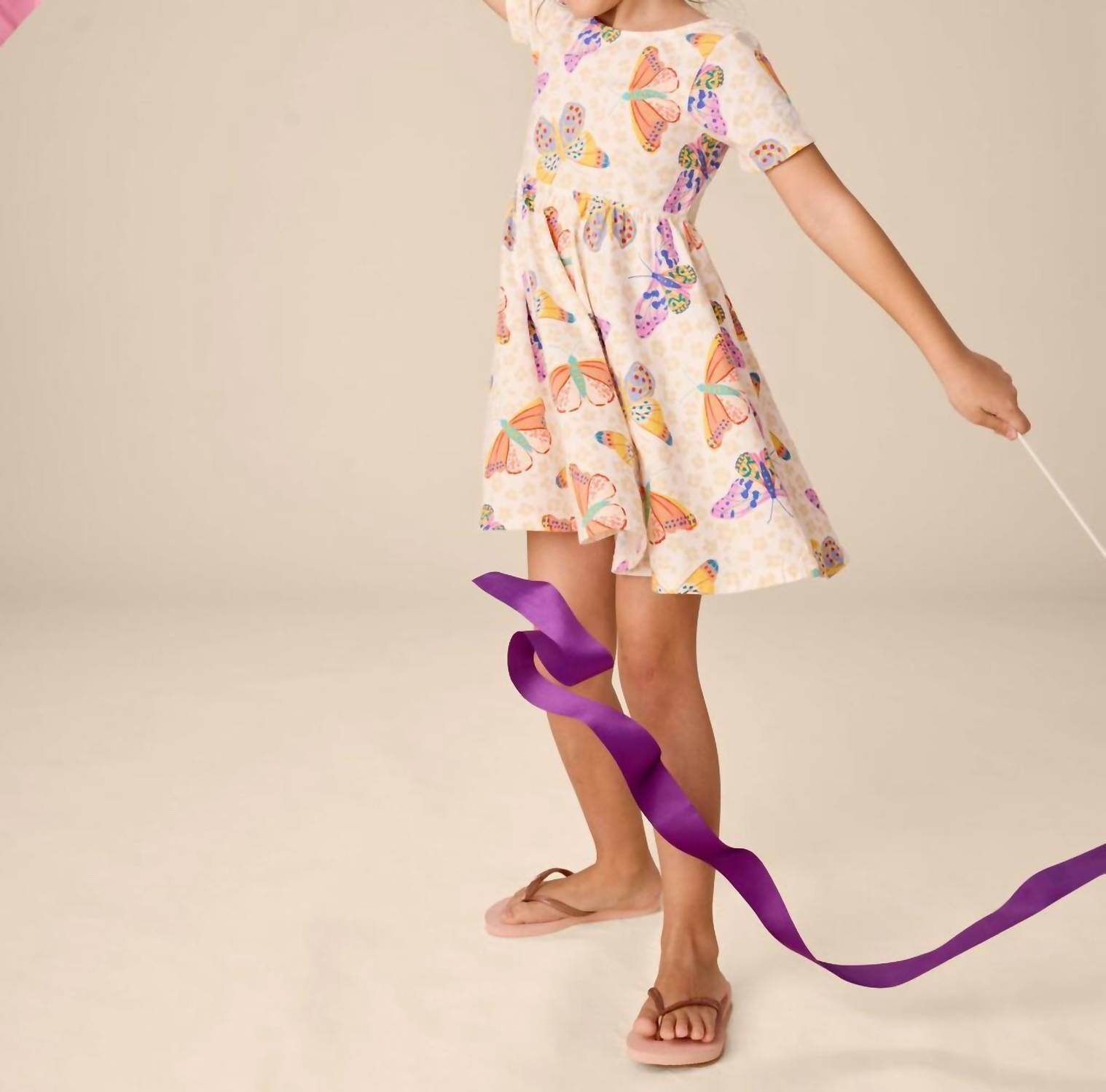 Tea Collection - Twist Back Ballet Dress - Rack Hunt -