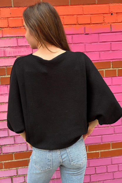 Mia Crewneck Batwing Sweater
