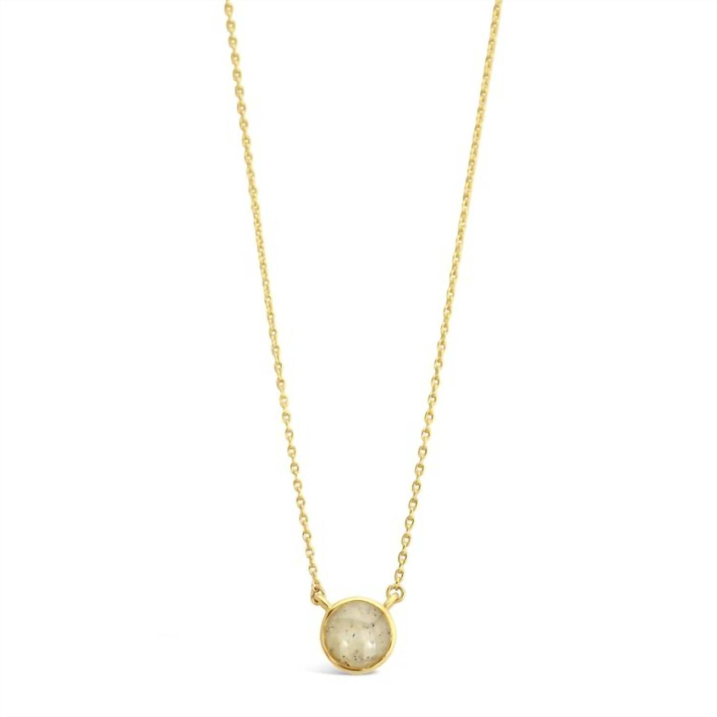 Dune Jewelry - Women's Delicate Dune Round Necklace - Rack Hunt