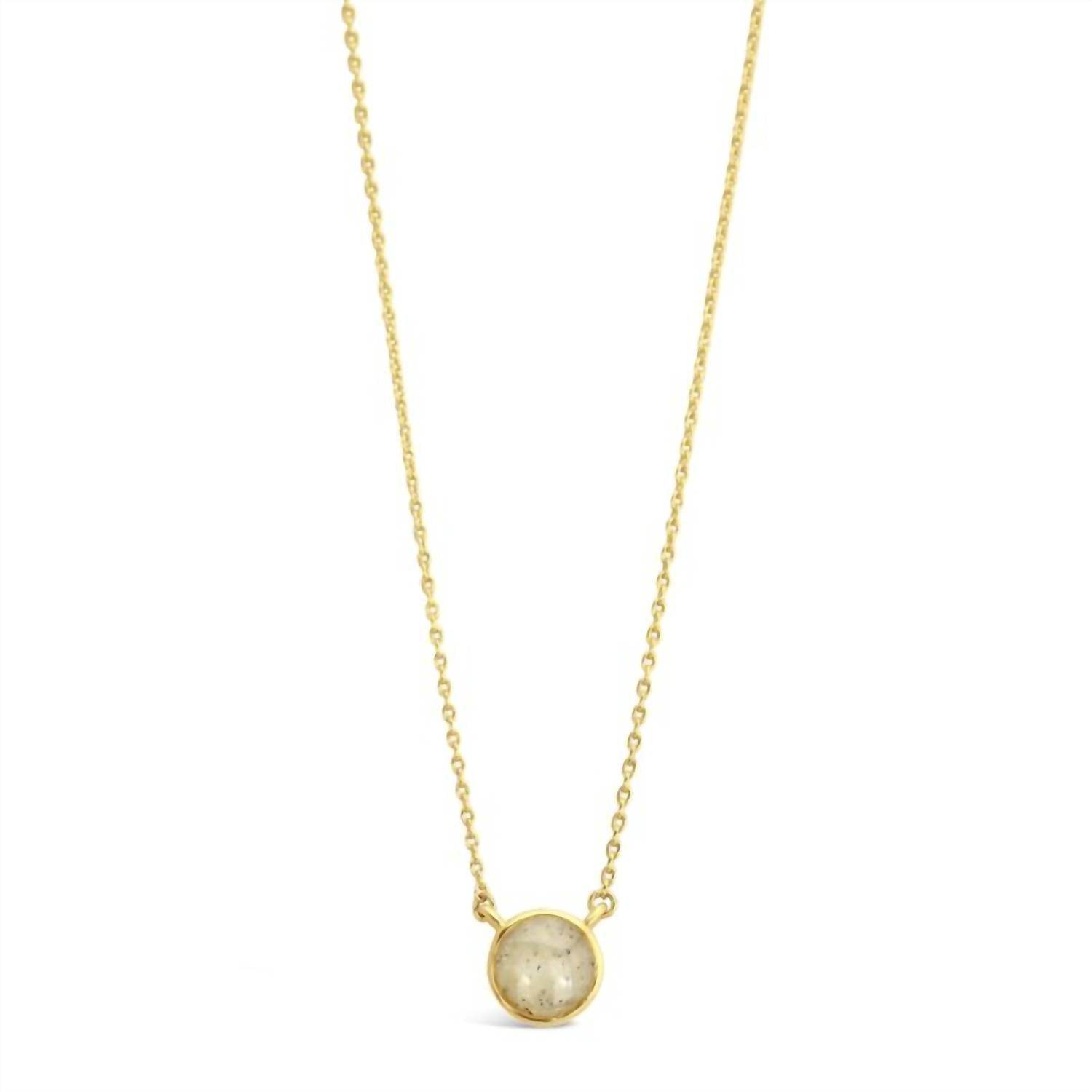 Dune Jewelry - Women's Delicate Dune Round Necklace - Rack Hunt
