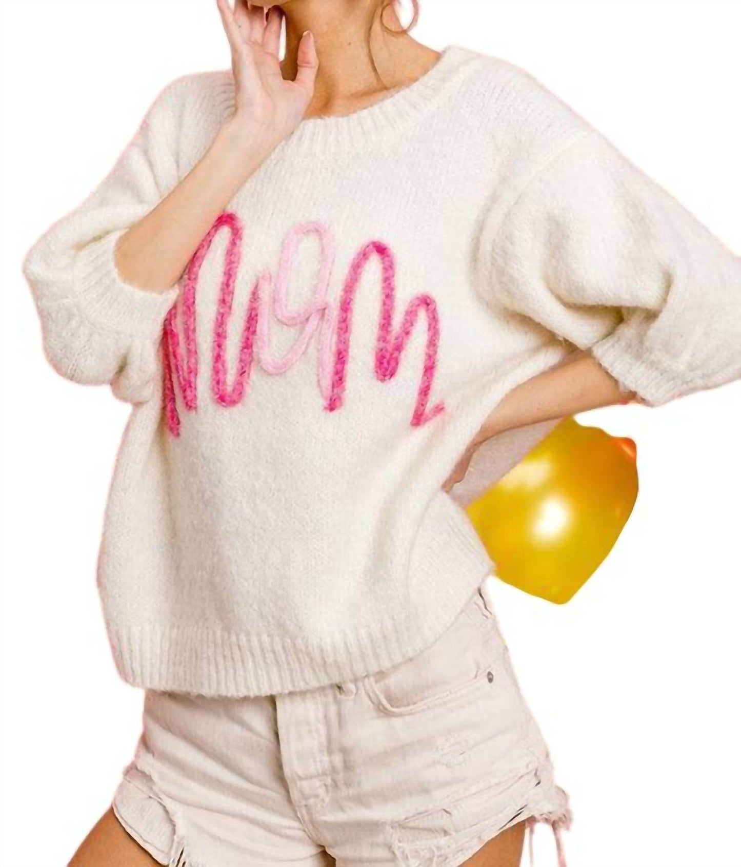 Best & Best - Mom Puff Sleeve Sweater - Rack Hunt -