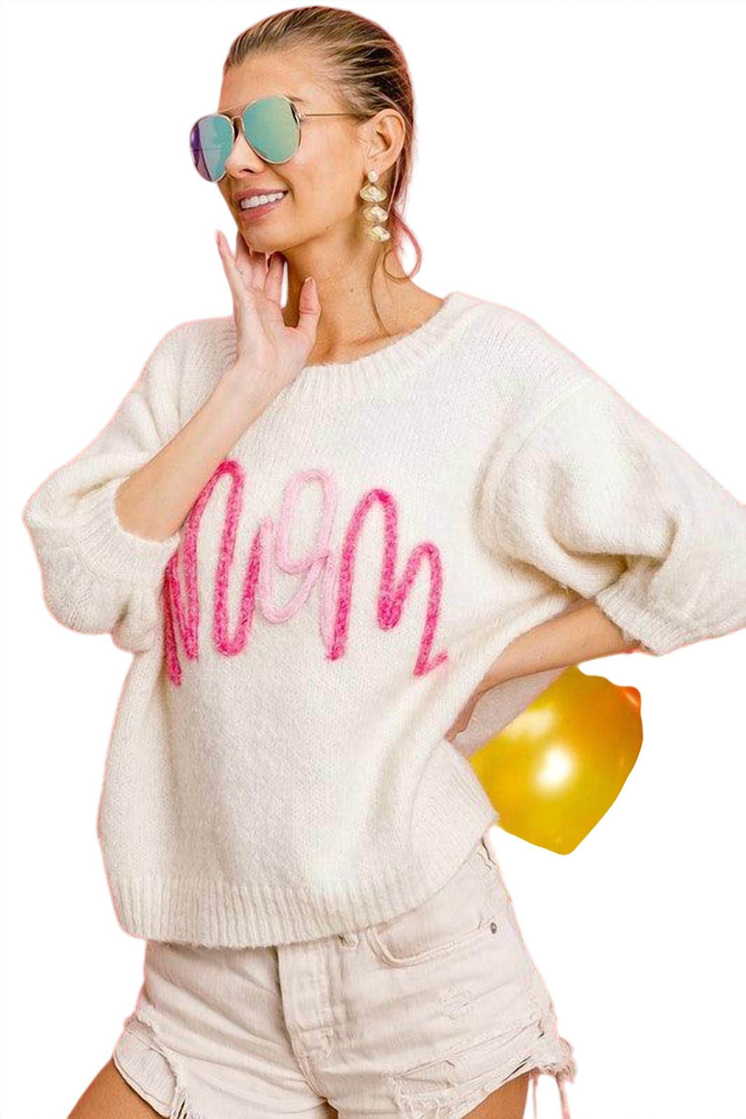 Best & Best - Mom Puff Sleeve Sweater - Rack Hunt -