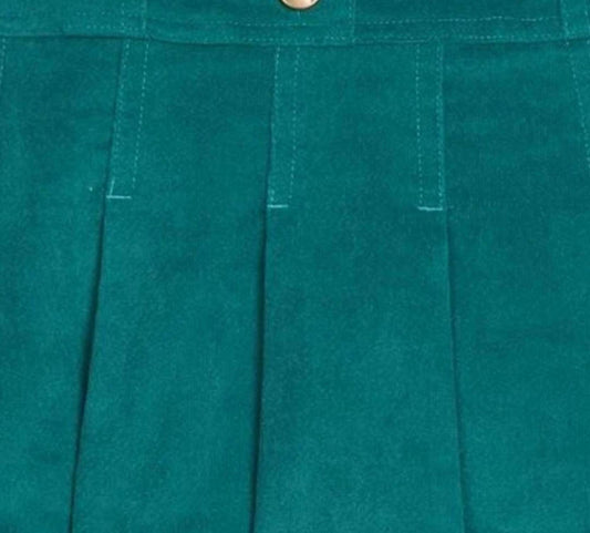 Pleated Mini Skirt
