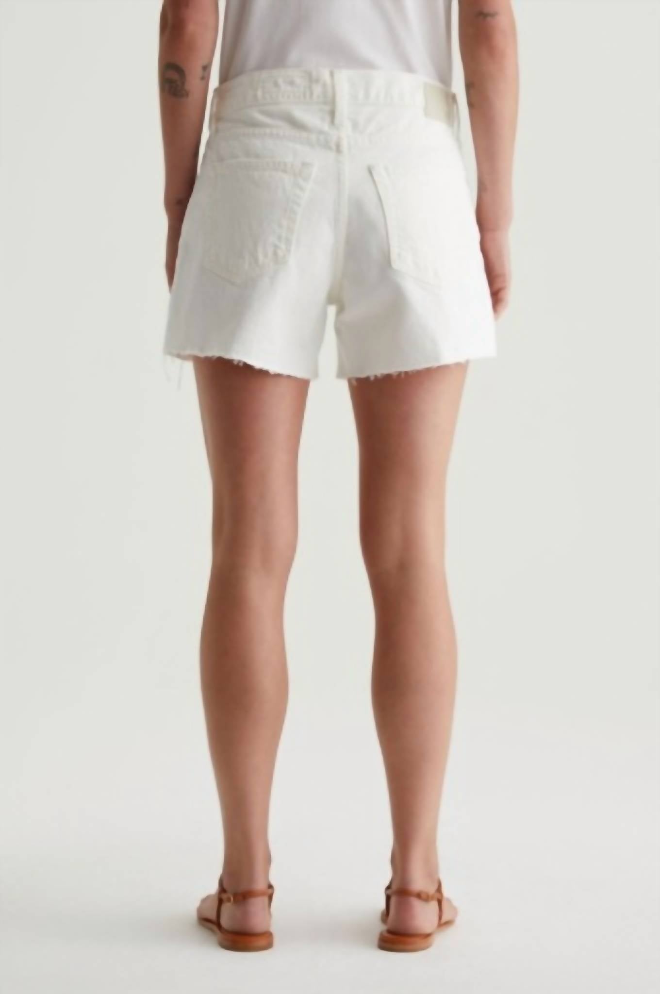 Halle Raw Hem Shorts