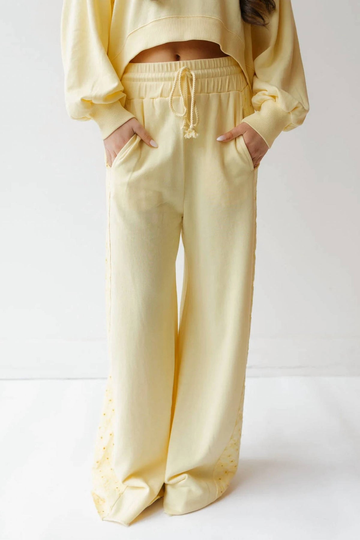 Ginger Wide Leg Sweatpants