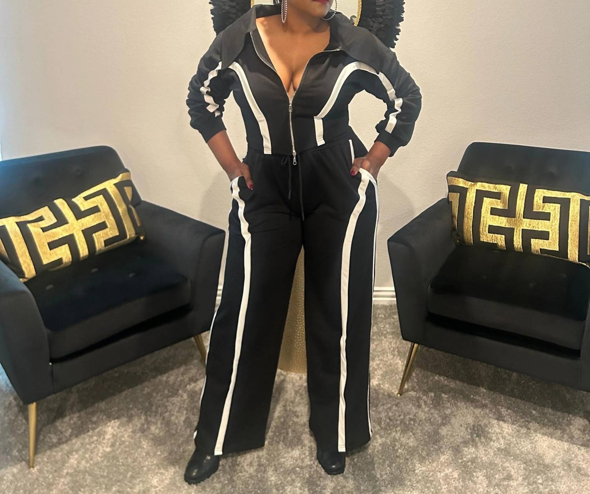 Motion Track Top And Pants Set