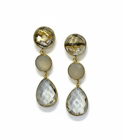 Women's Triple Drop Earrings