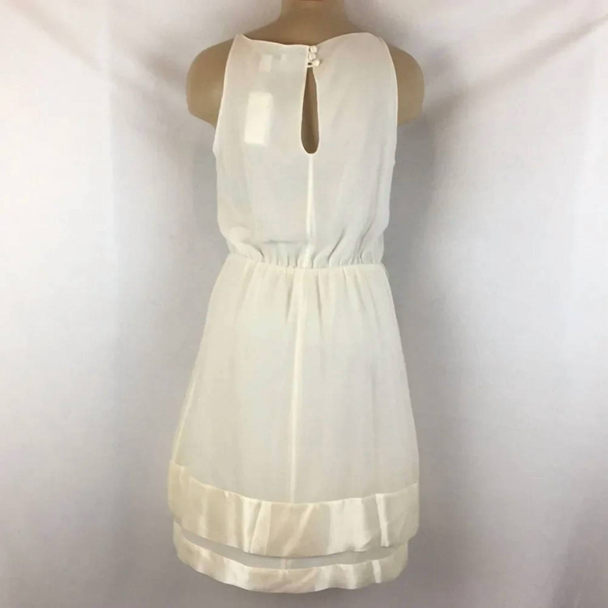 Silk Sleeveless Mini Dress
