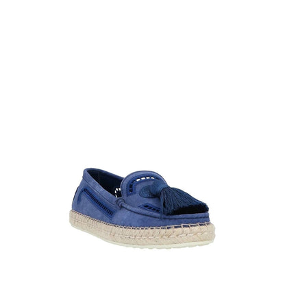 Women's Leather Espadrilles