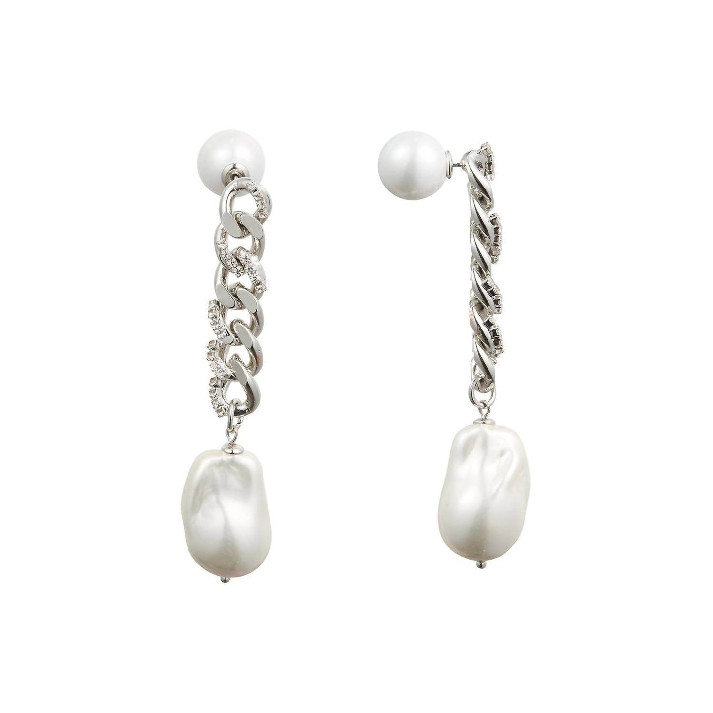 Classicharms - Women's Baroque Pearl Drop Earrings - Rack Hunt -