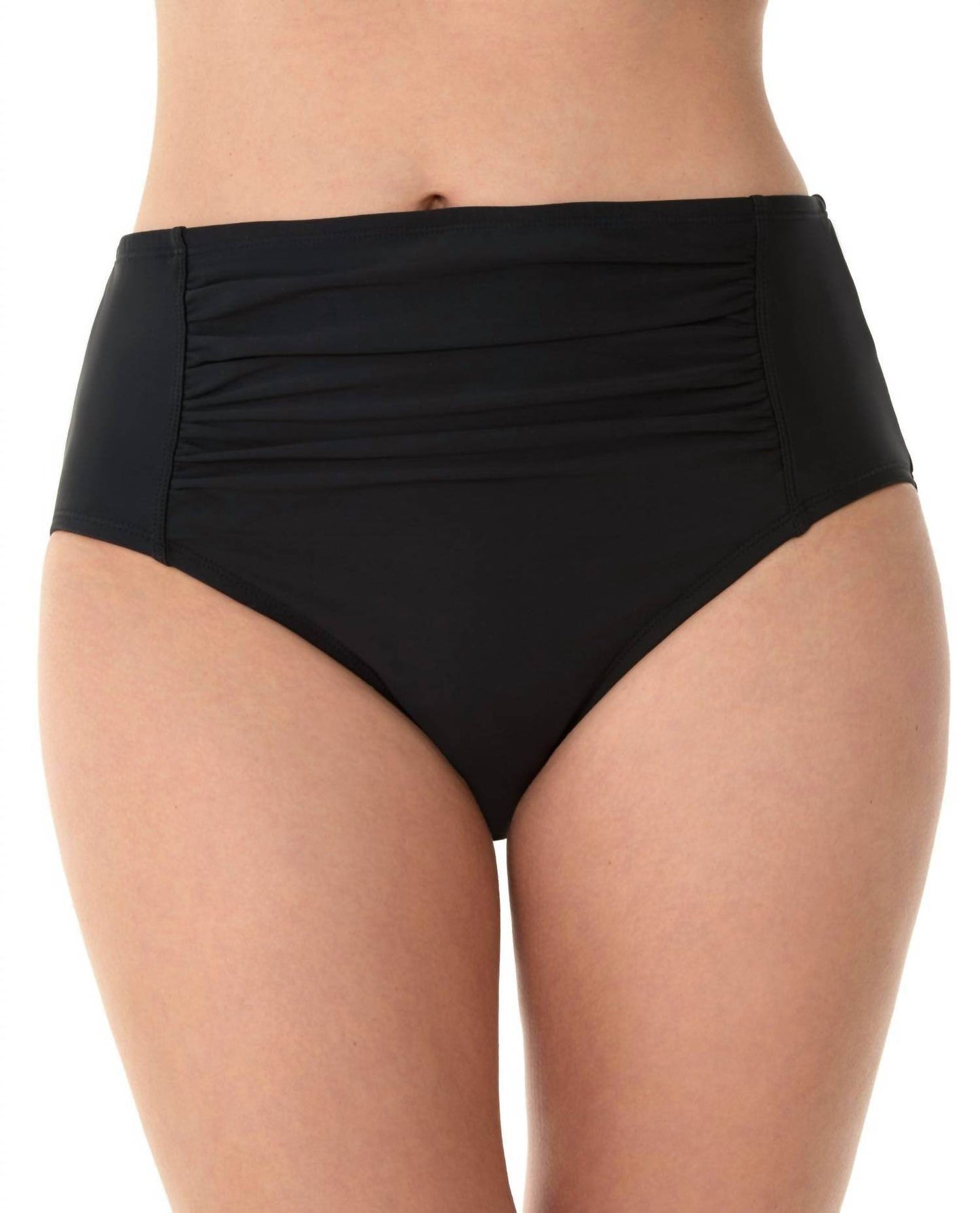 Shape Solver - Plus Size Shirred Tankini Bottom - Rack Hunt -