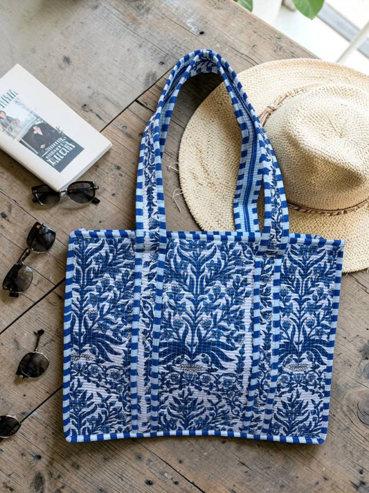 Women's Quilted Tote Bag