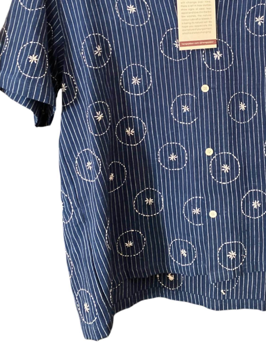 Harago - Men's Circular Kantha Shirt - Rack Hunt -