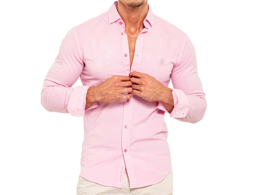 Frog Stretch Button Down Shirt