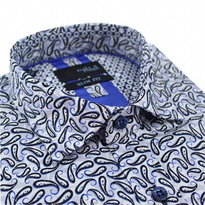 Scattered Paisley Short Sleeve Shirt