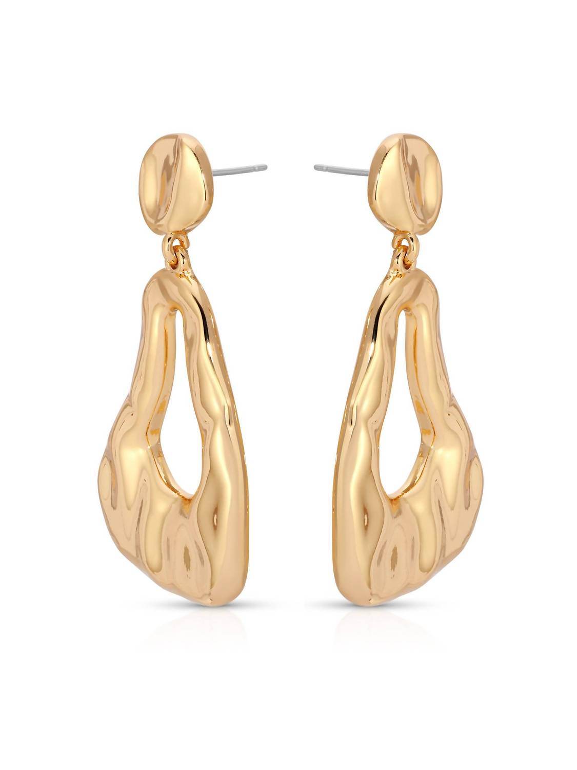 ettika - Women's Molten Drop Earrings - Rack Hunt -