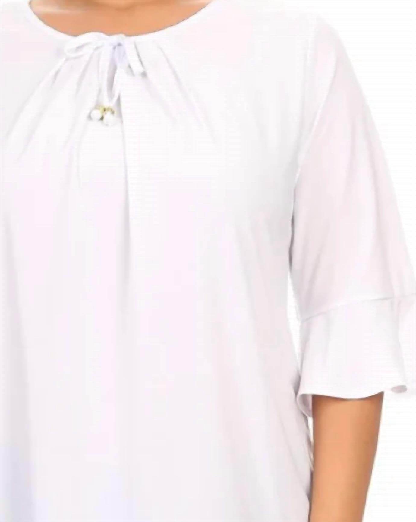 Peek-A-Boom - Women's Ruffle Top - Rack Hunt -