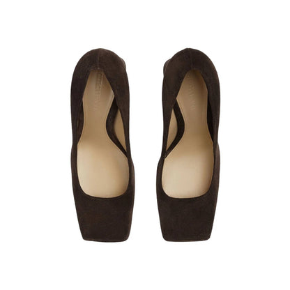 Women's Suede Tower Pumps