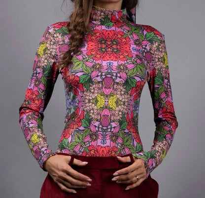 Nuvula - Long Sleeve Turtleneck Bodysuit - Rack Hunt