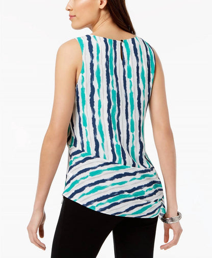 Hardware Detail Tie Hem Top