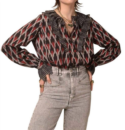 Namaste Long Sleeve Blouse