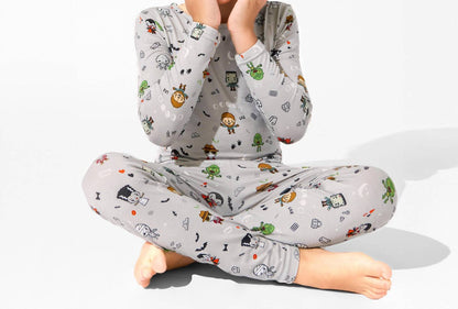 Little Monsters Bamboo Pajamas