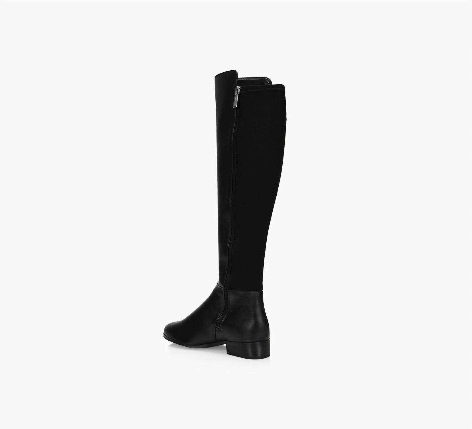 Michael Michael Kors - Women's Stretch Bromley Flat Tall Riding Boots - Rack Hunt -