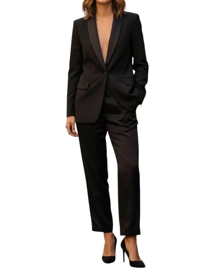 Pandolce Shawl Collar Blazer