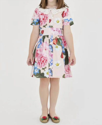 Sasha+Z - Strawberry & Peonies Printed Dress - Rack Hunt