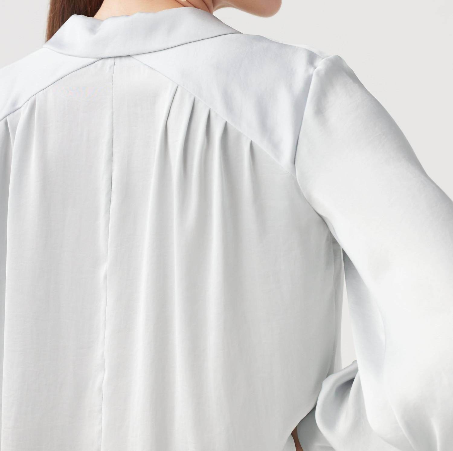 Rose Velvet - Rose Japanese Charmeuse Blouse - Rack Hunt