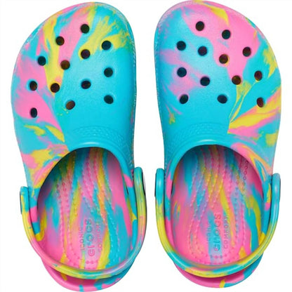 Kid's Classic Marbled Clog