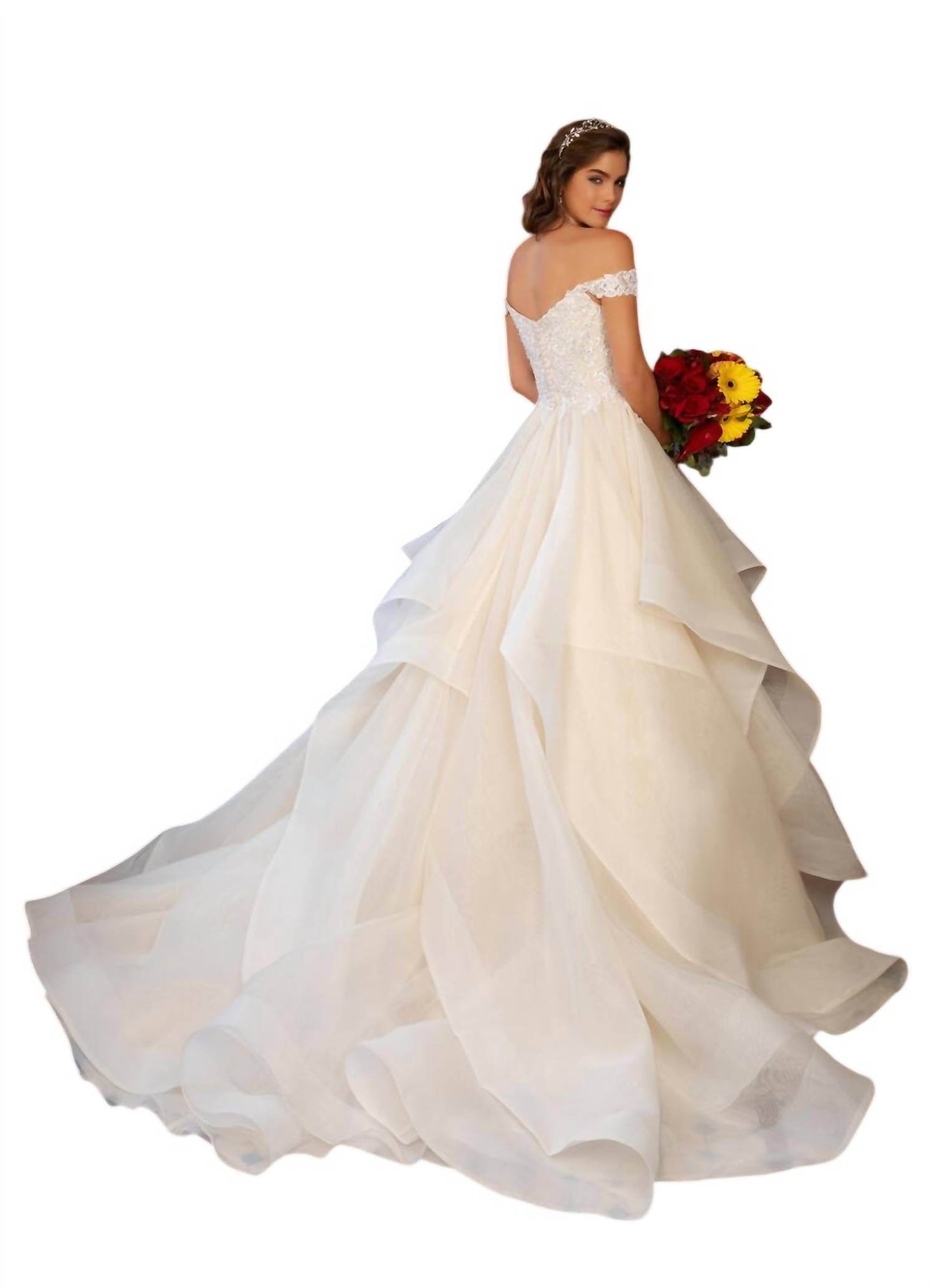 Kitty Chen Couture - Leandra Off The Shoulder Ballgown - Rack Hunt -