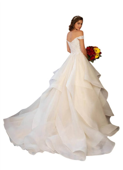 Kitty Chen Couture - Leandra Off The Shoulder Ballgown - Rack Hunt