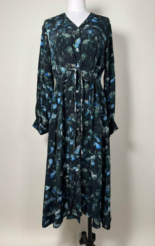 Yavi - Blessed Drawstring Midi Dress - Rack Hunt -