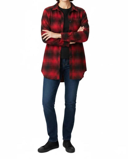 Plaid Ballard Flannel Long Sleeve Shirt
