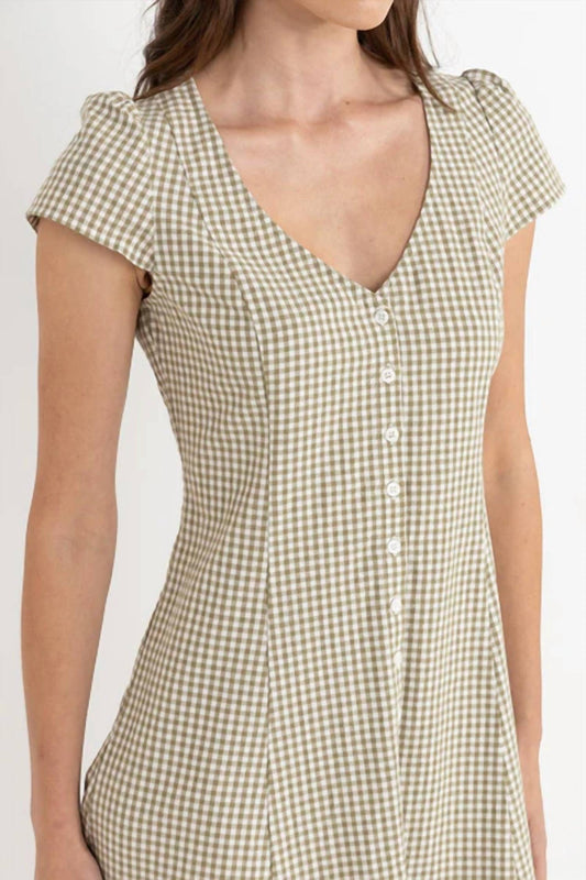 Lola Check Mini Dress